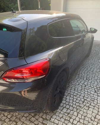 Volkswagen Scirocco cena 28400 przebieg: 198000, rok produkcji 2009 z Warszawa małe 29